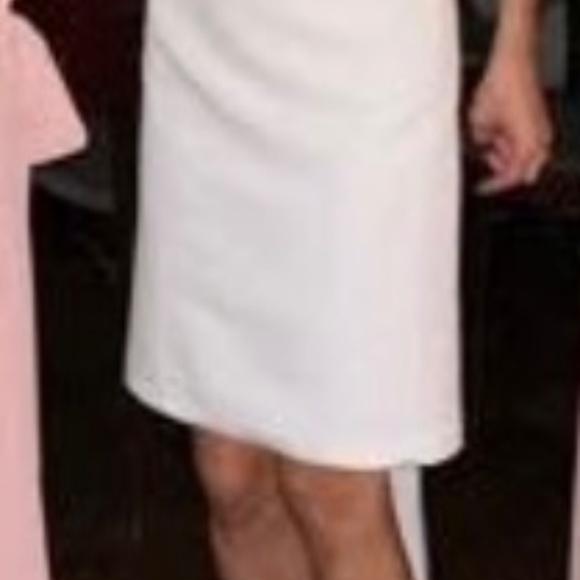 Amsale LW150 Strapless Faille Bow Back Dress - Picture 5 of 5